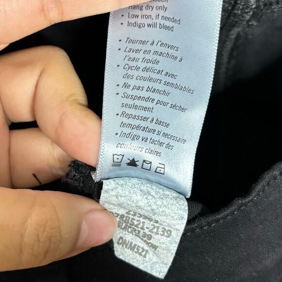 PAIGE Maternity Black Shadow Side Panel Stretch Ultra Skinny Jeans Pants 34" 16 - Picture 8 of 14